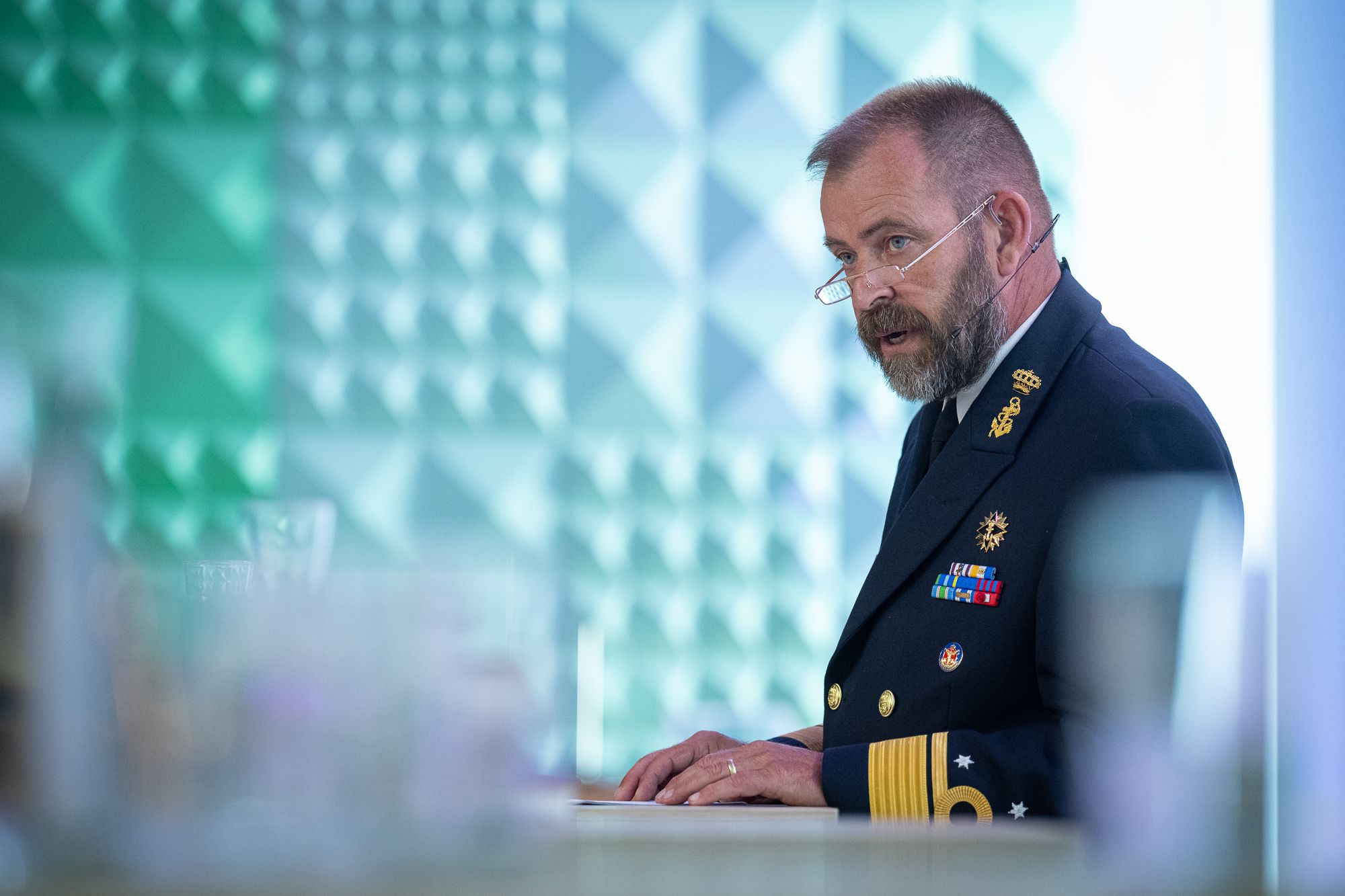 Rotterdam, 5 eptember 2024. KEY NOTE COMMANDANT ZEESTRIJDKRACHTEN  Admiraal Tas