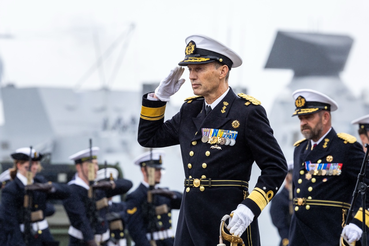 Viceadmiraal Harold Liebregs is de nieuwe Commandant Zeestrijdkrachten en Admiral Benelux (foto: Koninklijke Marine)