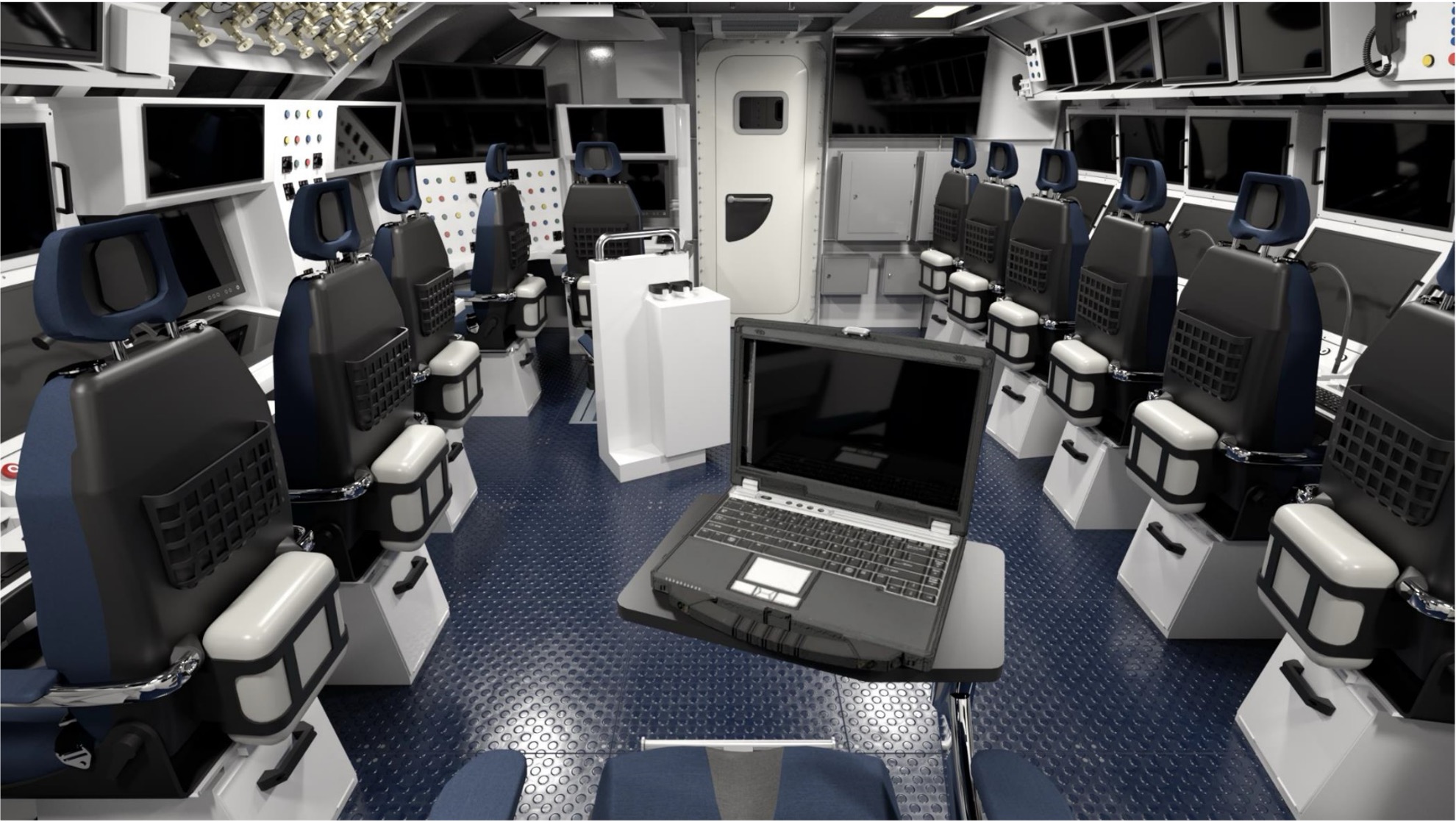 Commandocentrale (copyright COMMIT)