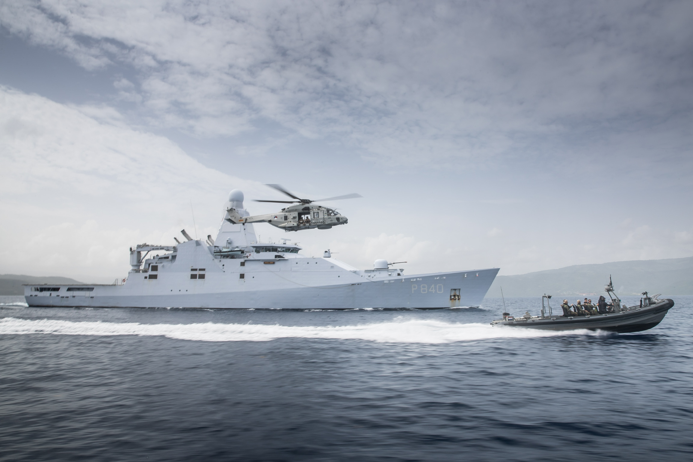 Eenheden van de Koninklijke Marine in het Caribisch gebied (foto: SM J. Dijkstra | MCD)