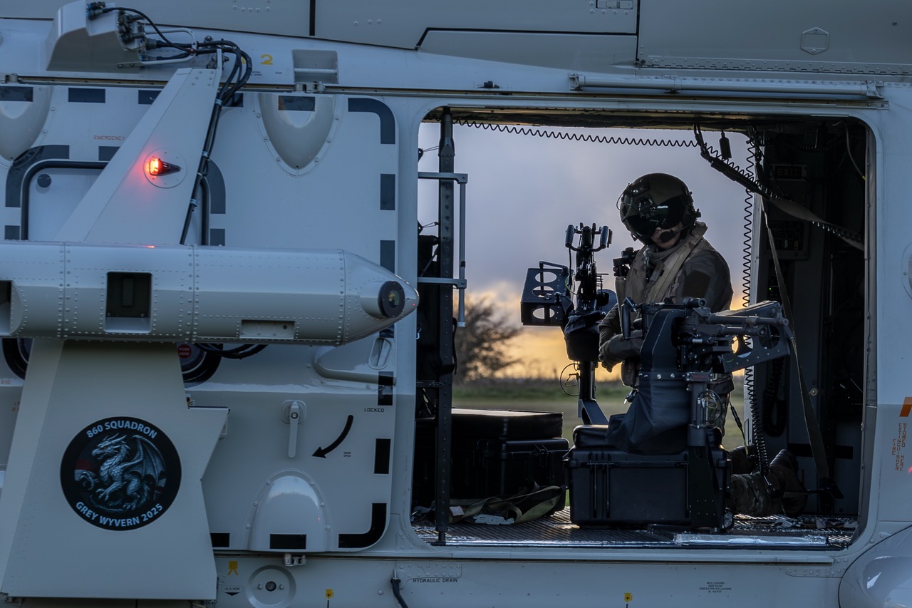 Oefening Grey Wyvern 2025, NH90 (foto SM M. Roos | Mediacentrum Defensie)