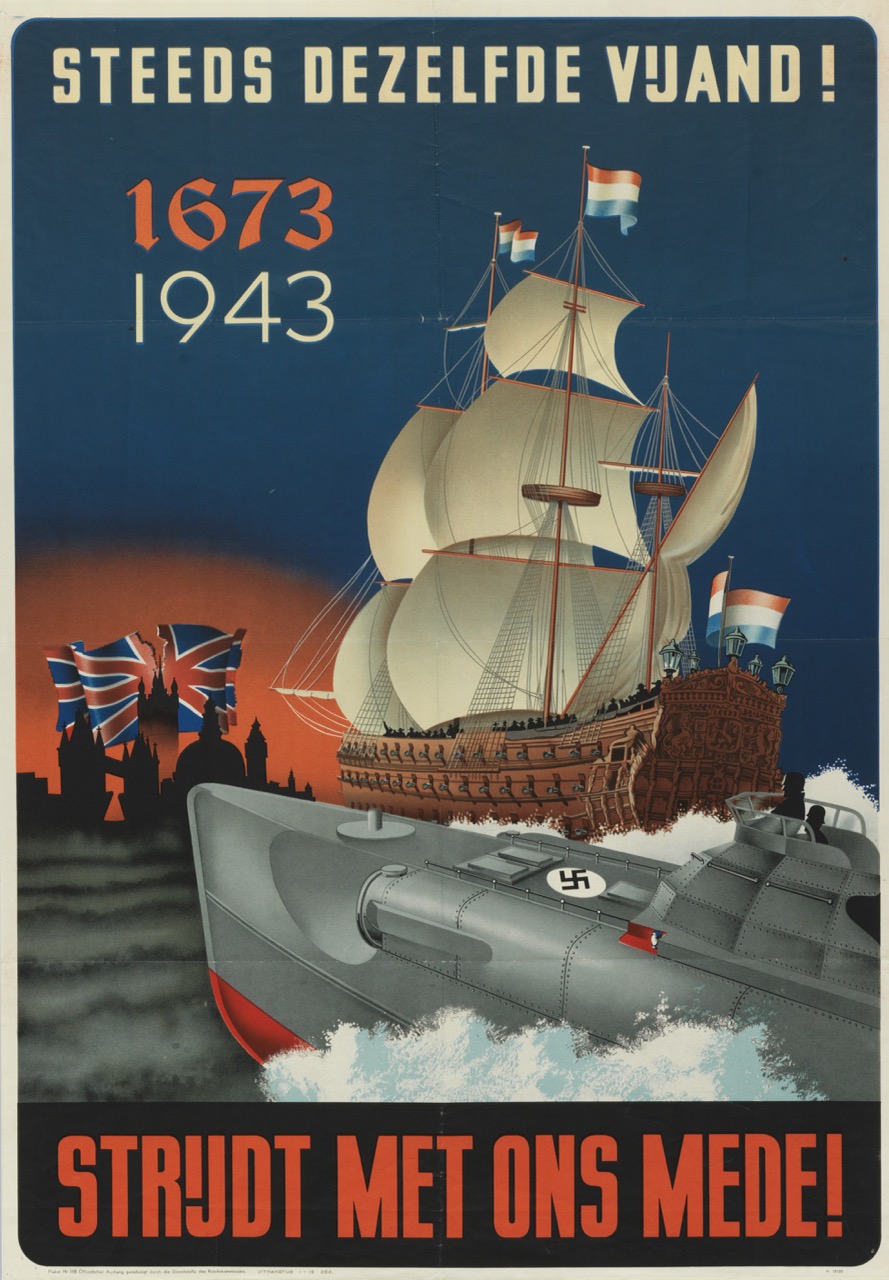 Propagandaposter (bron: Canadian War Museum)