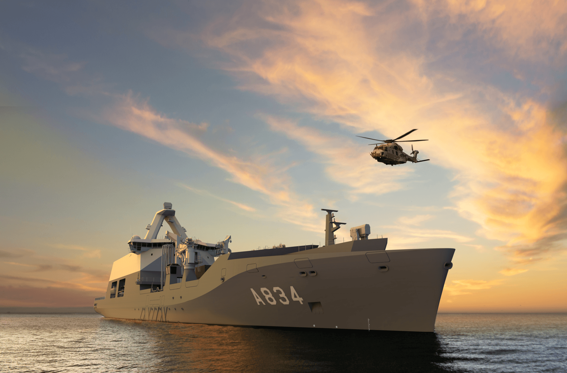 Het Combat Support Ship komt eraan