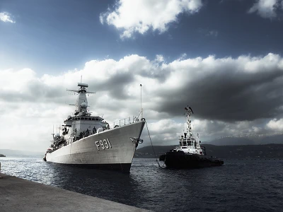 Belgian Multipurpose frigate Louise-Marie (source: Belgian Navy)